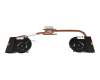 Ventilador con disipador (CPU/UMA) original para HP ZBook 15 G5