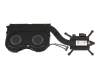 Ventilador con disipador (UMA) original para Lenovo ThinkPad X13 Gen 4 (21J3/21J4)