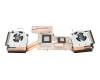 Ventilador con disipador original para Lenovo Legion 5-17ACH6H (82JY)