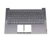 WDFB4BLS5TALV5018R00653 teclado incl. topcase original Lenovo DE (alemán) gris/canaso con retroiluminacion