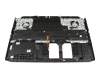 WK2045 teclado incl. topcase original Acer DE (alemán) negro/negro con retroiluminacion