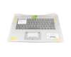 WK2336 teclado incl. topcase original Acer DE (alemán) negro/plateado