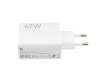 Xiaomi Mi A2 Lite original cargador USB-C 67,0 vatios EU wallplug blanca (Charging Combo Type-A)
