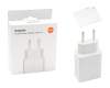 Xiaomi Redmi 8 original cargador USB 22,5 vatios EU wallplug blanca (Combo de carga tipo A) (sin cable)