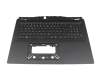 YDM ZGRD teclado incl. topcase original Acer DE (alemán) negro/negro con retroiluminacion