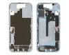 Apple ZD076-00750 Middle frame incl. battery (Original) - Blue, Apple iPhone 17